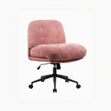 Cross Legged Office Chair on Wheels Adjustable Swivel Wider & Thickened, Ergonomic Desk Chair for 93235388