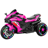 12V Kids Ride on Motorcycle, Electric Kids Motorcycle, Battery Powered Motorcycle for 3-4Years Old, W3380P310000
