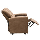 Kids Chair, Kids Upholstered Couch with One Cup Holder, Footrest, Backrest, Toddlers Velvet W2297P164709