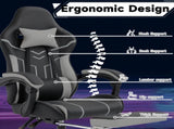 Gaming chair, Computer chair Ergonomic chair footrest Office chair Ergonomic computer chair W2367P375138