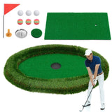 37.5" x 25.5" Oval Floating Golf for Pool Chipping 12508439
