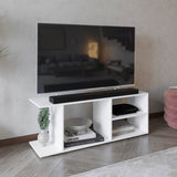 Goodwood Minimalistic Tv Stand for 65-Inch TV With 5 Open Shelves B200P235843