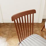 Farmhouse Kitchen Chairs - Sturdy Solid Wood Construction with Cushioned Seats, Modern T3833P366666