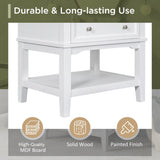 24" Bathroom Vanity Without Sink, Base Only, Solid Wood Frame, Bathroom Storage Cabinet with Drawer WF306247AAK