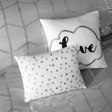 Twin/Twin XL Metallic Printed Comforter Set B03595837