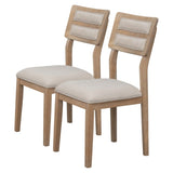 Classic and Traditional Style 6 - Piece Dining Set, Includes Dining Table, 4 Upholstered Chairs & 45918393