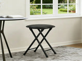 Durable Folding Chair PVC Padded Cushion Chair with Stainless Steel Frame for Home and 84956536