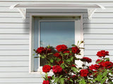 HT-100 x 80 Household Application Door & Window Rain Cover Eaves Brown Board & 28466374