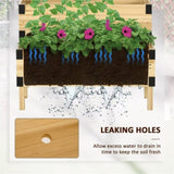Wooden PlanterFlower shelf,Wood Planter Box 41704676