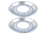 2PCS Auto Wheel Balancer Fit For 22.5-24.5" Wheel - Steer Silver 800-822 800822 16888641