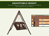 2-Seat Outdoor Swing Chair 74186195