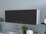 Carbon Espresso Rectangle 2-Door Wall Cabinet B06280329