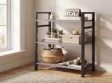 3 Tier Bookshelf, Free Standing Shelf, Bookcase Shelf Storage Organizer, Industrial Book Shelves for 86397148