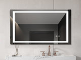 36*28 LED Lighted Bathroom Wall Mounted Mirror with High LumenAnti-Fog Separately ControlDimmer 24559515