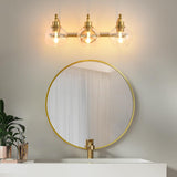 3-Lights Bathroom Vanity Lightings Brushed Gold Modern Vanity Light 22Inch Bathroom Light 95105041