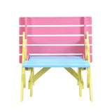 KID'S MULTI-FUNCTIONAL ARM CHAIR,TABLE 2 BENCHES W495P170202