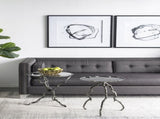 Set of 2 Modern Abstract Wall Art, Square Framed Wall Art, 31.5" x 31.5" W2078130287