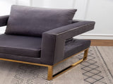 Lenola Contemporary Upholstered Accent Arm Chair, Gray T2574P164511