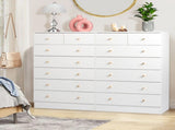 Modern Simple 7-Drawer Dresser White 57169329