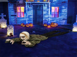 Halloween zombie decorations with sparkling eyes and spooky sounds 33687056