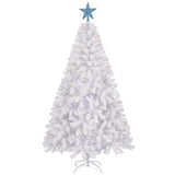 6 FT Pre-lit Artificial Christmas Tree, Xmas Tree Hinged Branches with 300 Cold/Pink/Warm 28553387