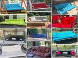 Swing Cushions 2-3 Seater Replacement Waterproof Bench Cushion 47.2x39.4x3.94in-120x100x10cm 63299884