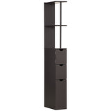 Bathroom Storage Cabinet-Brown 73241471