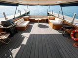 EVA Foam Decking 94.5 x 17.7 Inch Non-Slip Self-Adhesive Flooring 11.6 sq.ft Marine Grade for 07673108