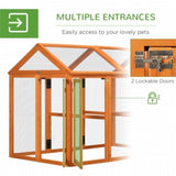 ZNTS Wooden Chicken Coop （Prohibited by WalMart） 90391995