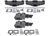 4pcs Manifold&Riser Kit 44354 860246 Fit for MerCruiser Wet Joint V6 V8 Early 80s-02 05453974