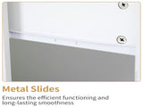 White P2 Particle Board and Density Board 7241117cm Wavy Pattern Drawer Front Five-Level Six-Drawer 14255212