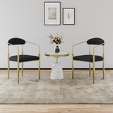 Woker Dining Chairs Set of 2, Mid-Century Modern Dining Chairs, Kitchen Dining Room Chairs, Round W1567140144