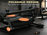 Orange Foldable Ab Twister Board Waist Trimming Workout Equipment with LCD Display for Women And Men 29385002