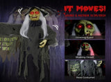 6ft Witch Halloween Standing Decoration 38991449