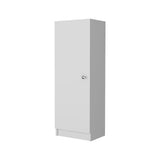 Miami Single Door Pantry, Four Shelves B128P148940