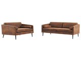 97*71*74cm 1.5 Seats Hot Stamping Cloth Surrounding Chair With Pillow Indoor Circle Chair Dark Brown 27920269