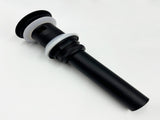 Waterfall Spout Bathroom Sink Single Handle Faucet with Pop-Up Drain 10093036