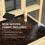 Garden Bed Galvanized PlanterRaised Garden Bed with Trellis 27587622
