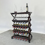 26 Bottles Freestanding wine rack,Wine Storage Rack, Freestanding Display Rack for Kitchen, Pantry, W2221P191954