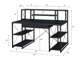 Amiel All Purpose Black Finish Writing Desk B2726P251267