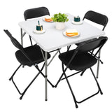 34" Blow Molding Foldable Square Table 60289561