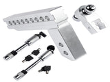 Fits 2" Receiver Trailer Adjustable 8" Drop/Rise 12500 LBS 2" & 2-5/16" Ball w/Anti-Theft 23755249