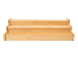Bamboo Organizers Expandable Spice Rack, 3-Tier, 12.91-22.4x7.67x4.4 in 39354562