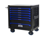 30-inch 7-drawer Iron-top Practical Rolling Steel Tool Cart, With Handle and Wheels, Storage Cabinet 20354836