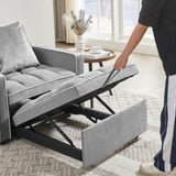Three-in-one sofa bed chair folding sofa bed adjustable back into a sofa recliner single bed adult W1359137376
