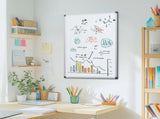 36 X 24 inches Magnetic Dry Erase Board with Aluminum Frame, Whiteboard for Home School 43656343