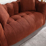Soft beanbag chair with high resilience foam core for two people. The comfortable square recliner W1996P183170
