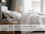 1 PC King/Cal King 100% Cotton Shell Comforter B035P366556