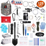 125 in 1 Survival Kits, Gifts Men, Professional Survival Gear Equipment Tools First Aid Supplies 95802270