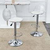 Modern minimalist bar chairs and bar stools. Can rotate 360 &deg and adjust lifting. PET backrest and W1151P200322